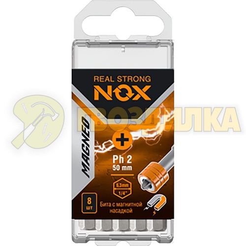 Бита Ph 2*50 мм NOX MAGNEO с магнитной насадкой 